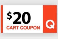 BN Brand New Qoo10 $20 off $200 Cart Coupon Code Voucher ...