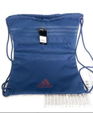 blue adidas drawstring bag