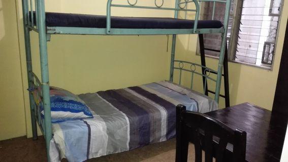 cheap male bedspace room for rent quezon city katipunan