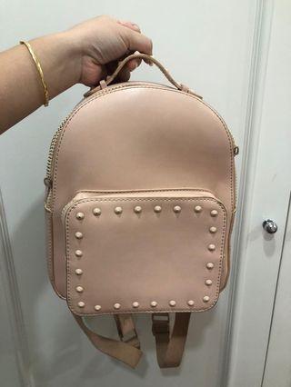 baby pink backpack