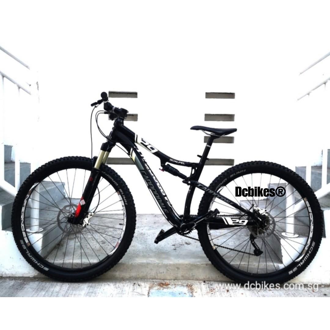 29er Cannondale Scalpel 4 Full Air Suspension Mountain Bike