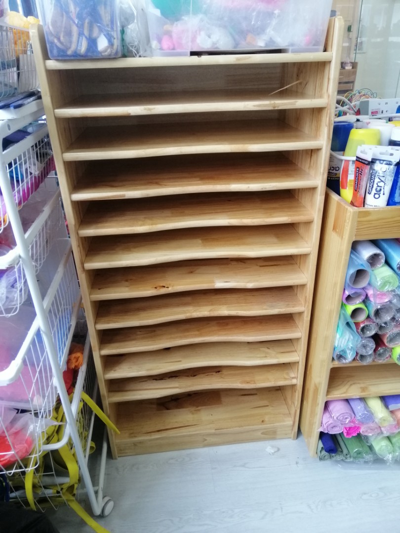 Paper storage hot sale shelves
