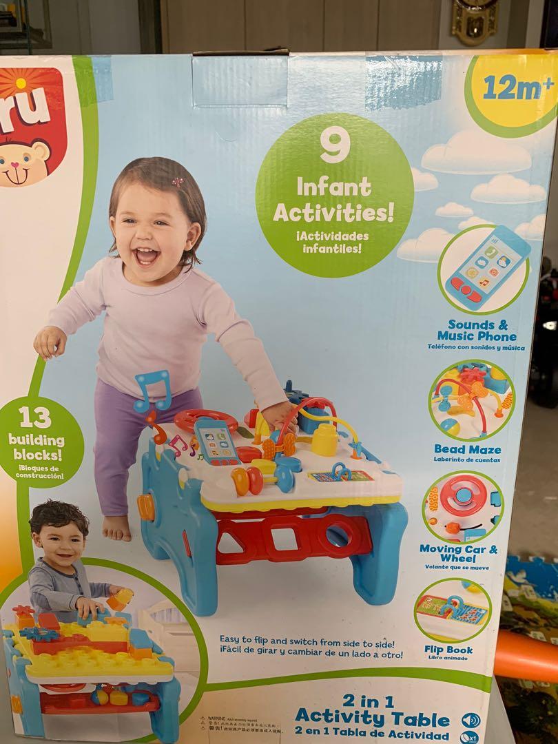 baby toddler activity table