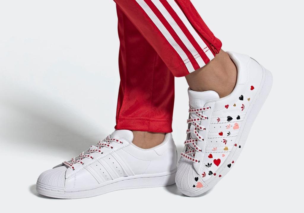 Adidas superstar valentines clearance