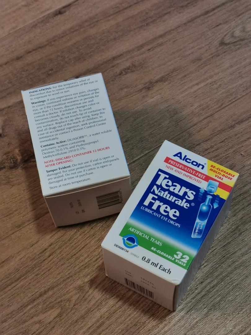 Alcon Tears Naturale Free Lubricant Eye Drops Everything Else On Carousell