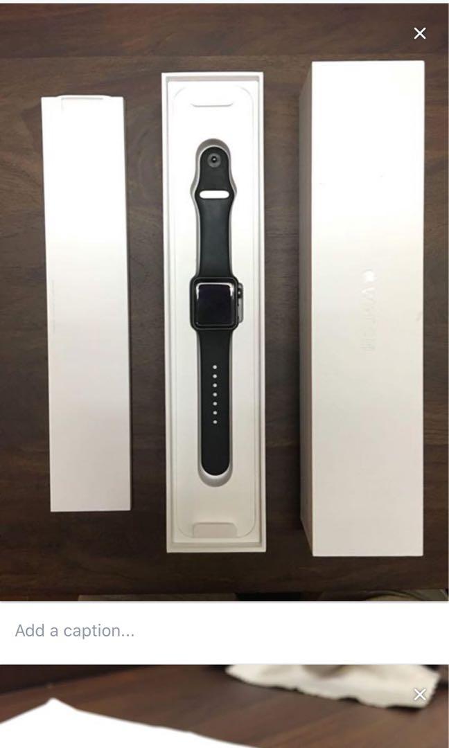 Apple watch 2 (38mm) (Category: Portable Audio Accessories) located in Makati City. Submitted by inezlebron (Listing ID 275690705, Image 3). Description: No scratches or anything. Practically brand new 🙂 Meet ups around Makati and selected parts in Metro Manila.