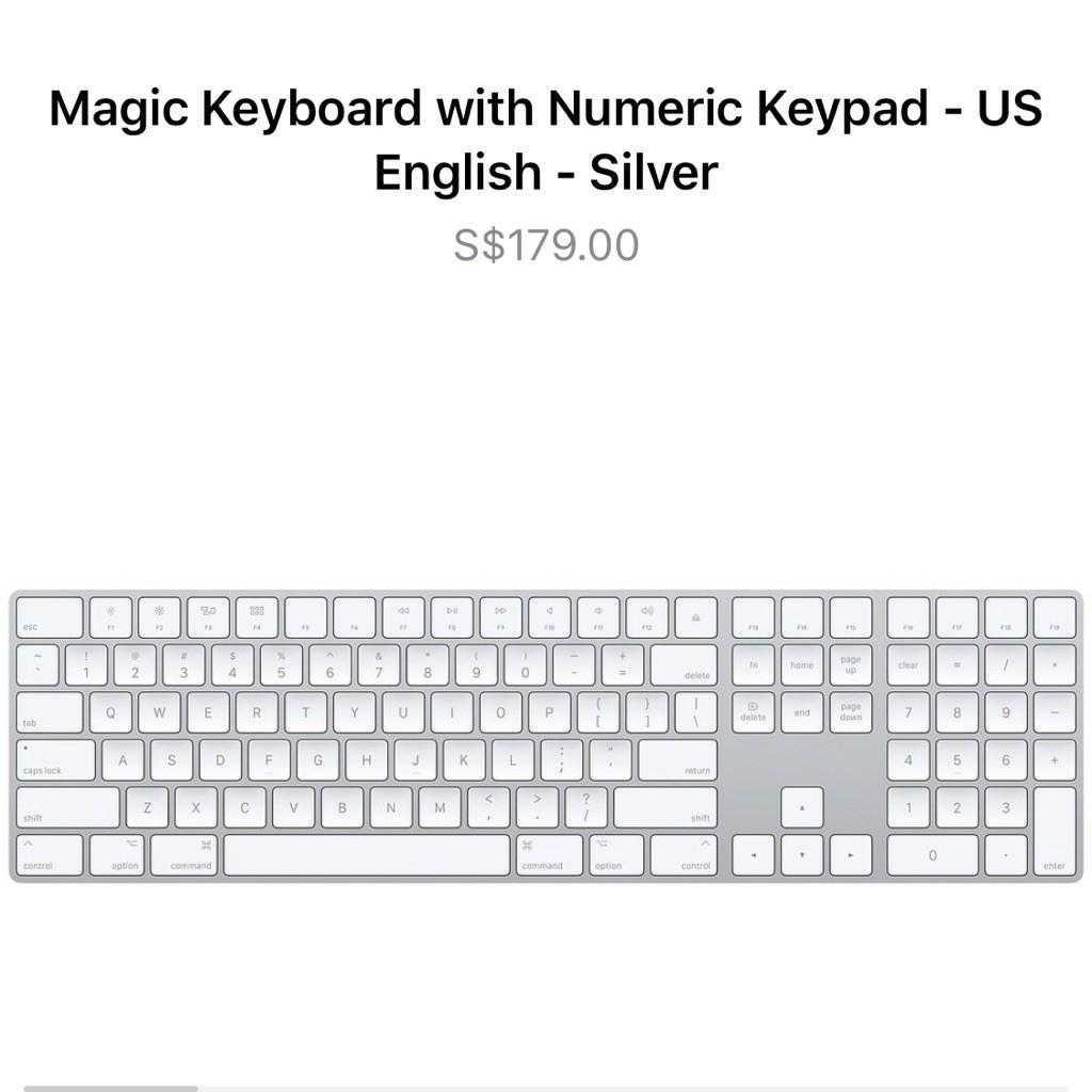 Apple Wireless Keyboard, Computers & Tech, Parts & Accessories
