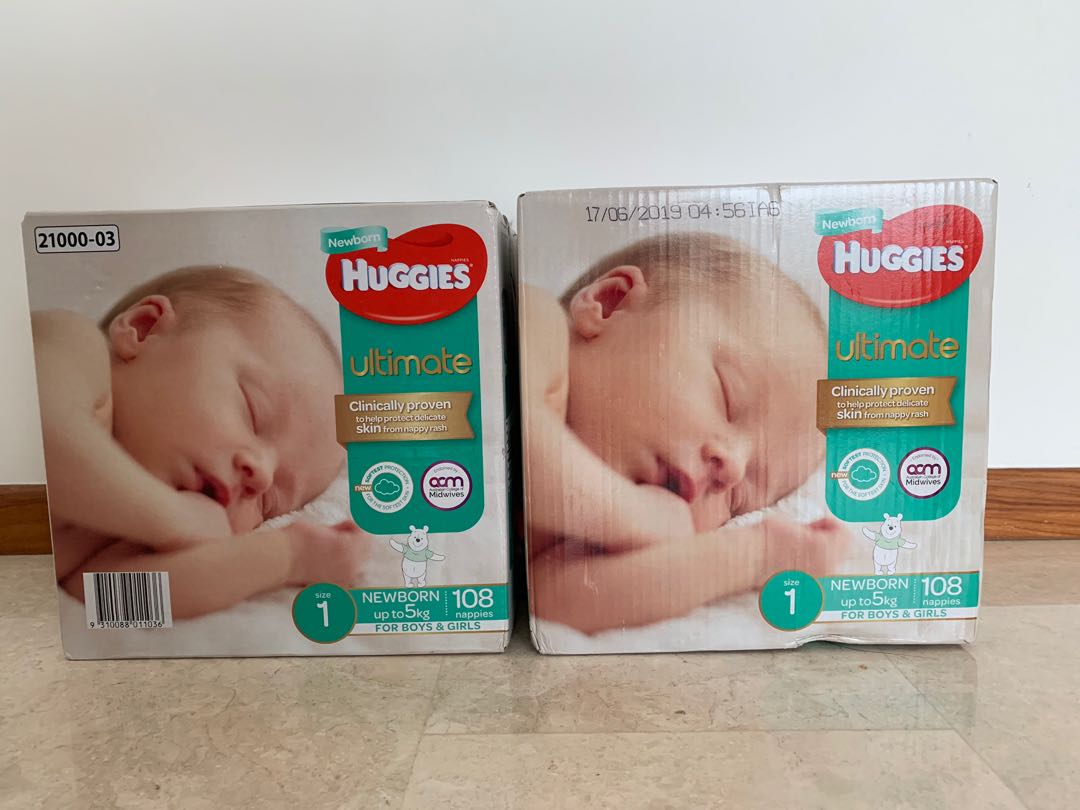 huggies ultimate newborn 108