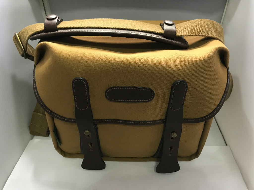 Billingham F Stop 2.8 camera bag Khaki with brown leather Photography Photography Accessories Camera Bags Carriers on Carousell
