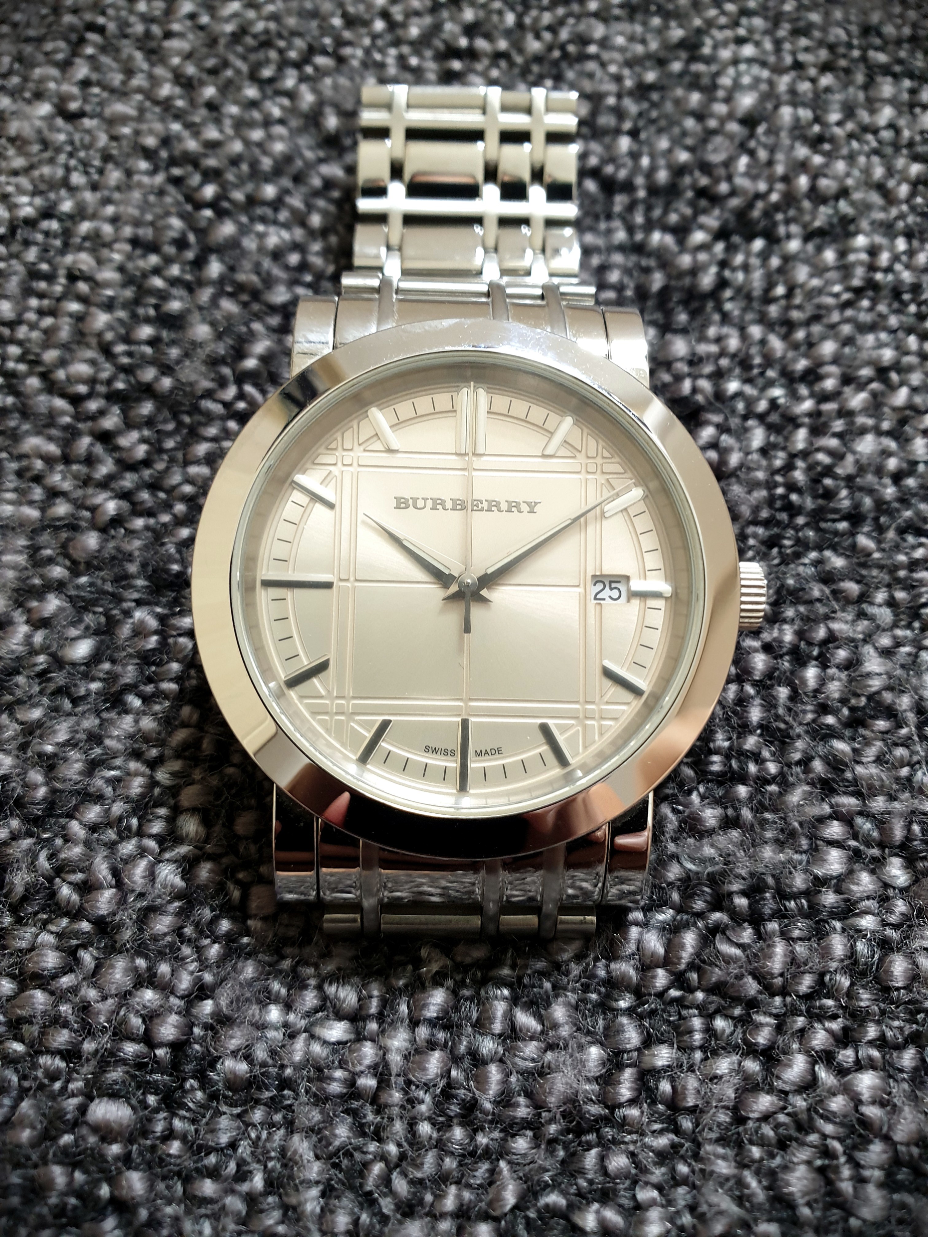 Burberry dress watch best sale