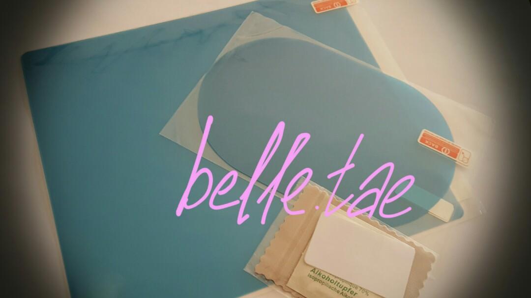 Car AntiRain Film Sticker Side Mirror & Window Water Repellent Set