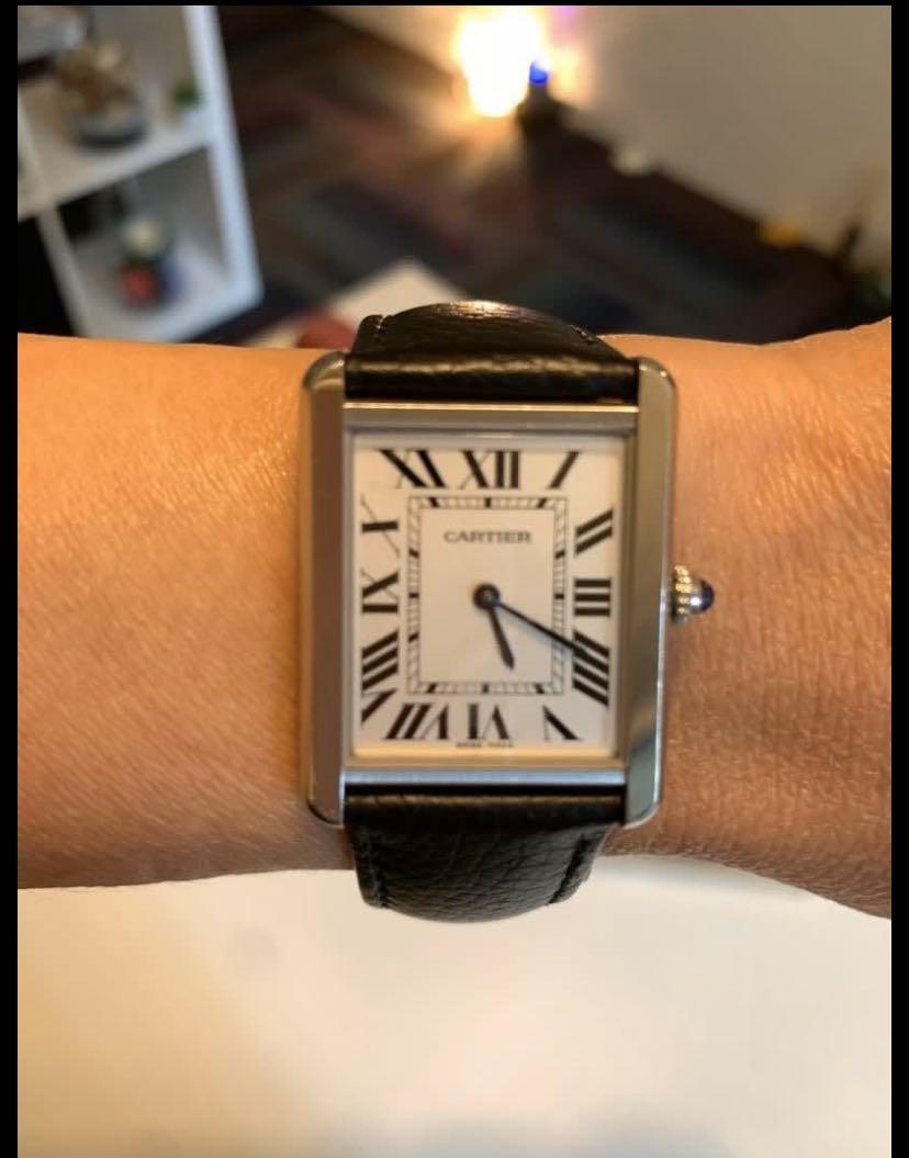 cartier tank solo large womens
