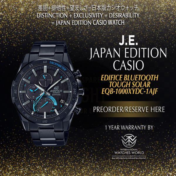 Edifice tough solar online