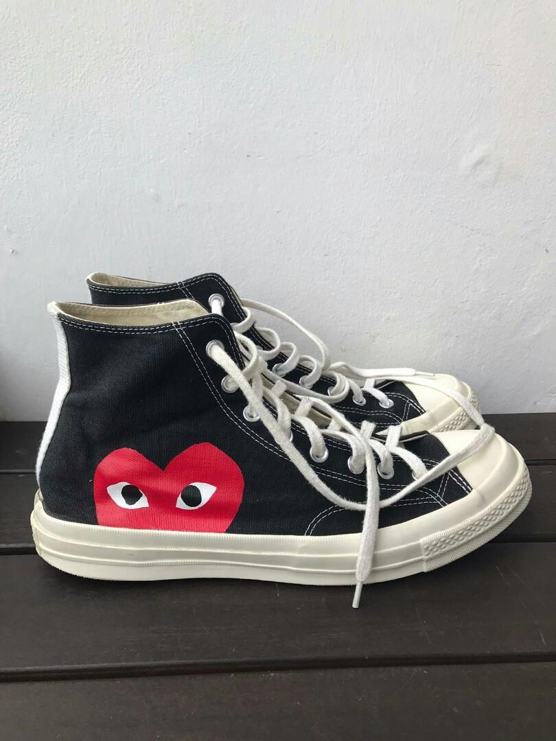 cdg converse size 11