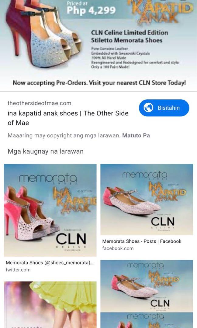 Celine memorata online shoes price list