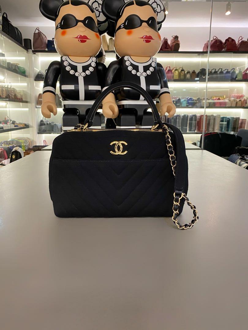 Chanel trendy 2024 bowling bag
