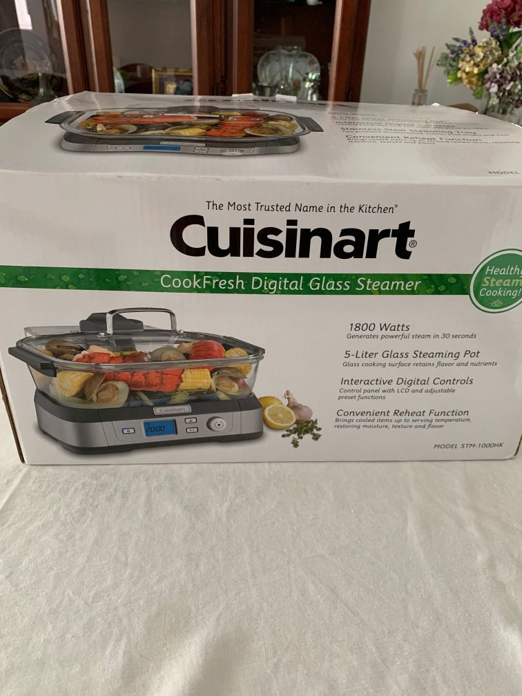 cuisinart cookfresh digital glass steamer