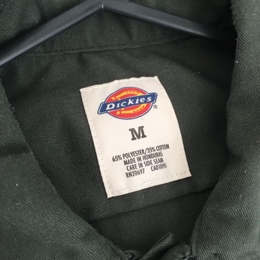 Dickies Work Shirt Military Green, Men 