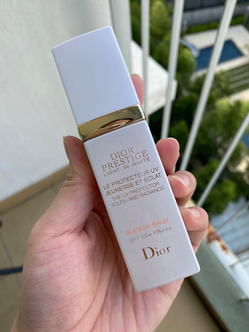How To Get Glowy Skin Dior Prestige Light in White Blemish Balm Review