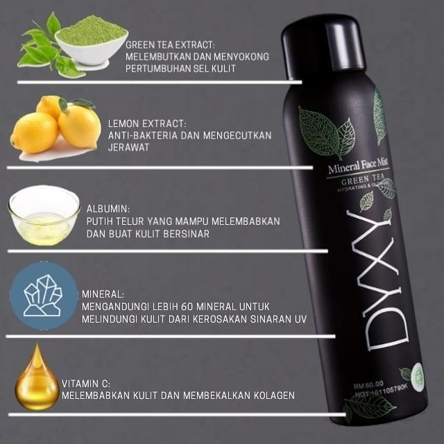 Dyxy Green Tea Face Mist Beauty Personal Care Face Face Care On Carousell