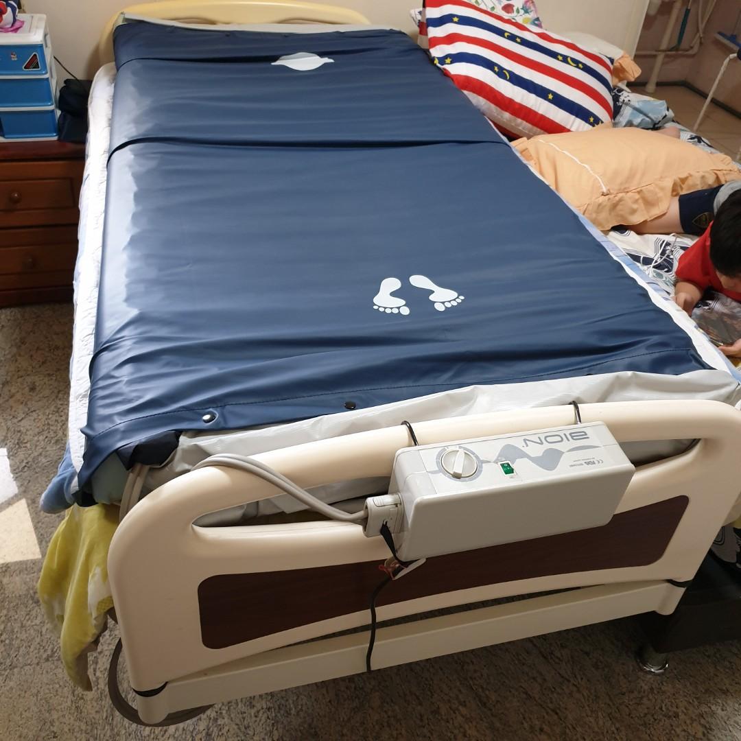 3 Crank Electrical Luxury Hospital Bed Free Bion Brand Anti Bedsore Mattress 4 Inch Electrical Worth S 336 On Carousell