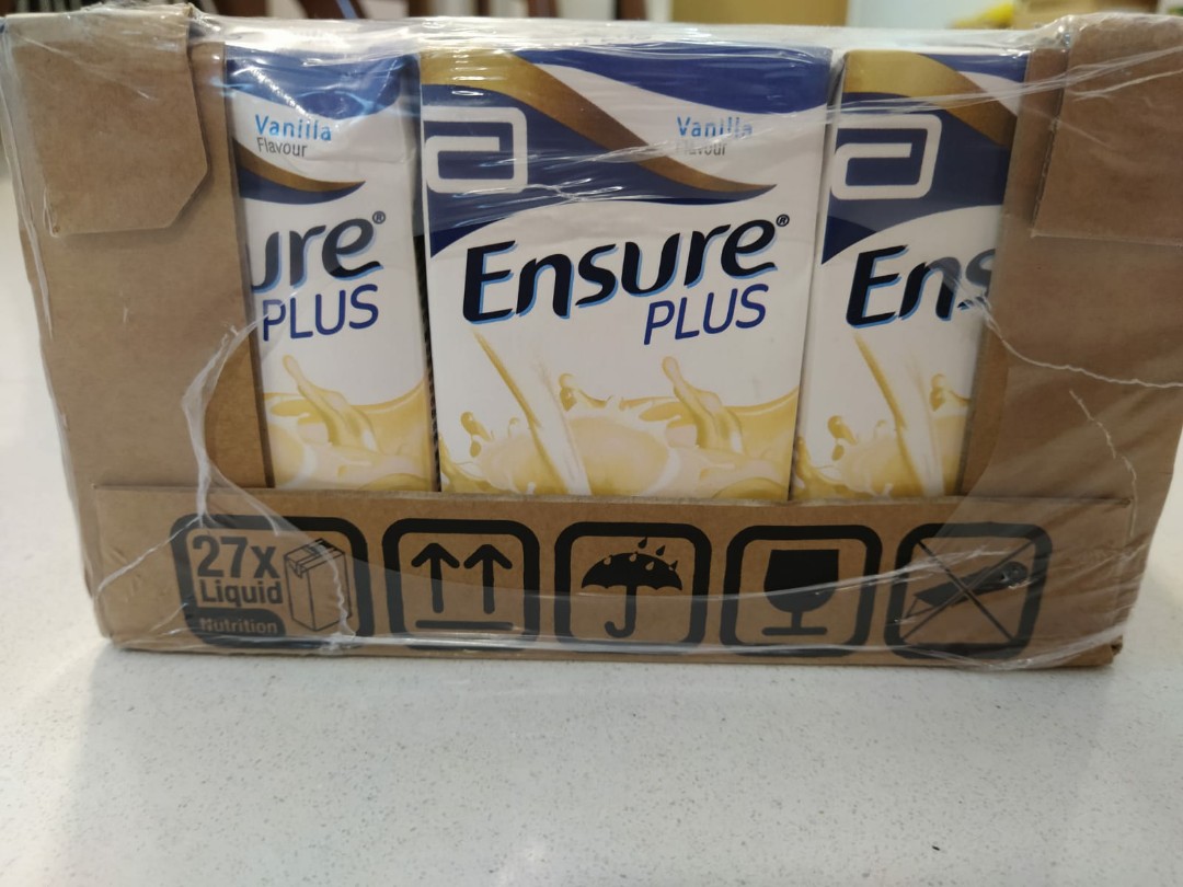 Ensure plus milk (carton of 27), Health & Nutrition, Health Supplements