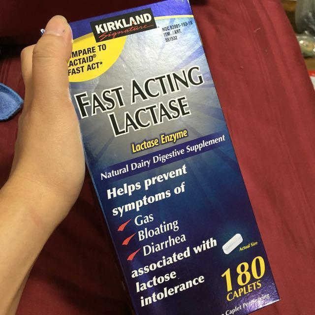 Kirkland Fast Acting Lactase, Health & Nutrition, Health Supplements, Vitamins & Supplements on