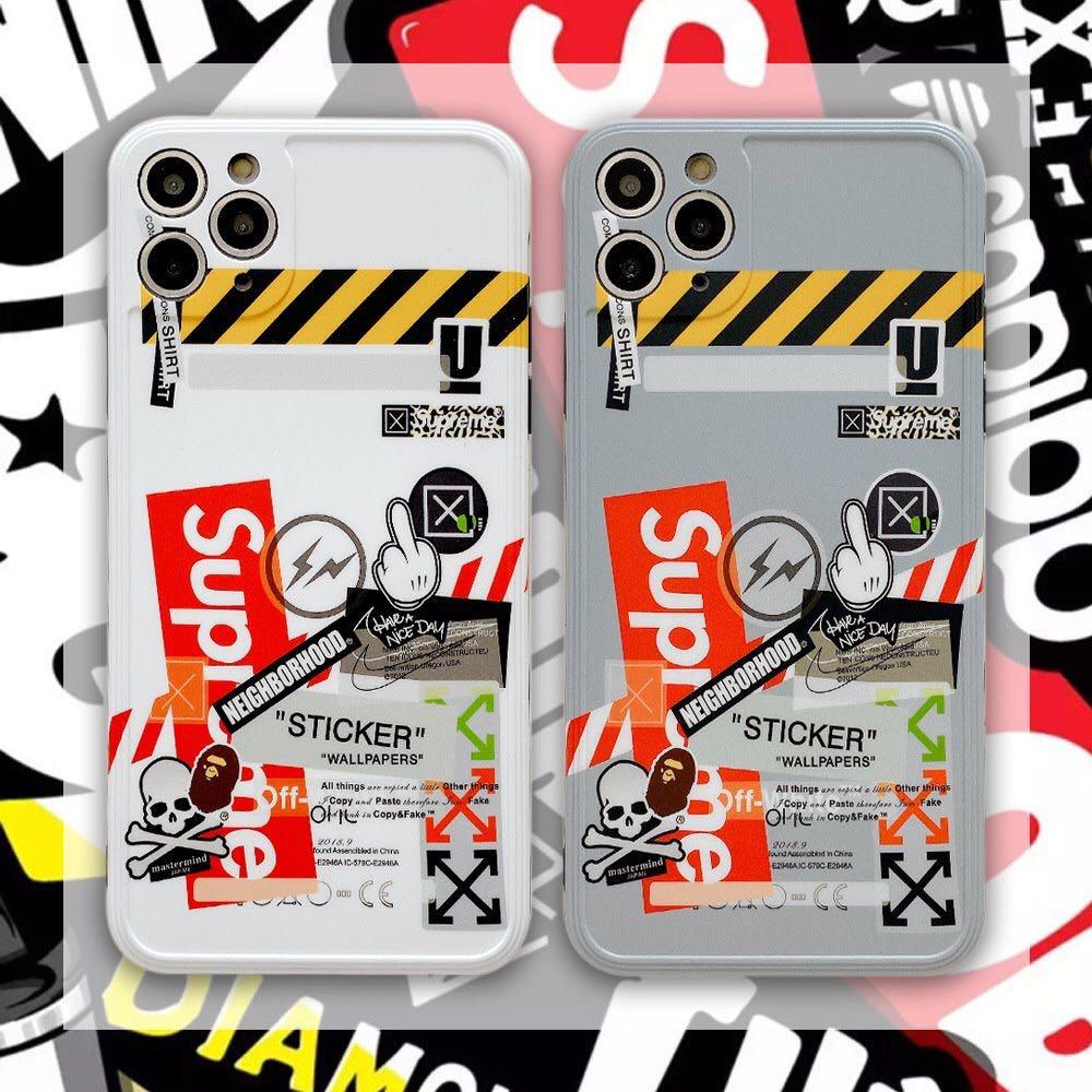 Full Coverage Hypebeast Supreme Phone Case Stickers Mobile