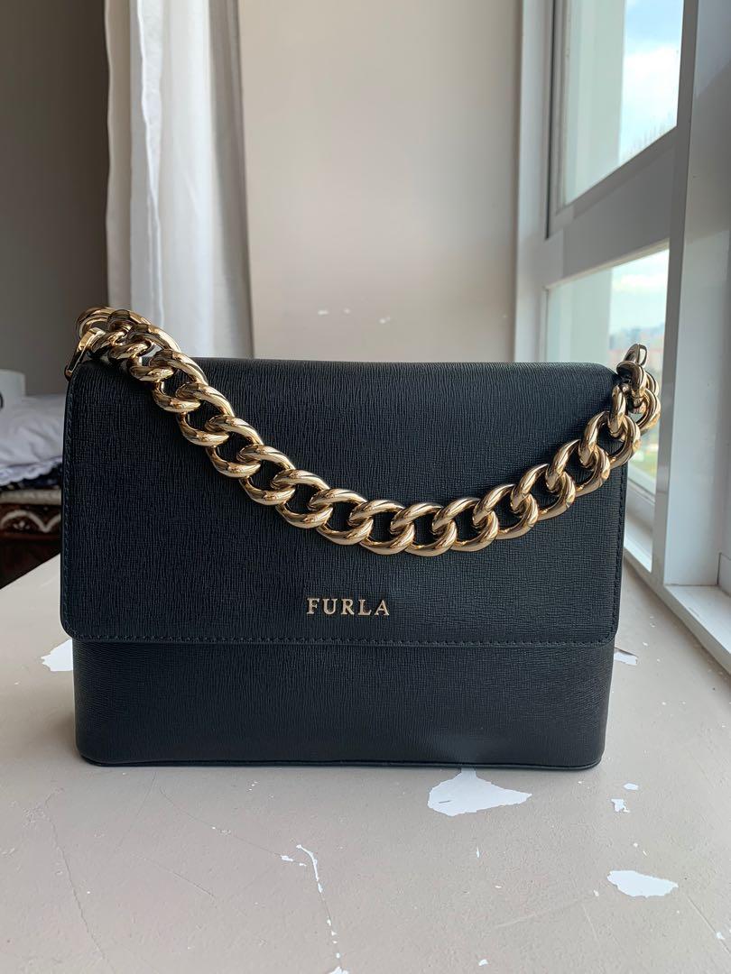 Furla gaya online leather crossbody bag