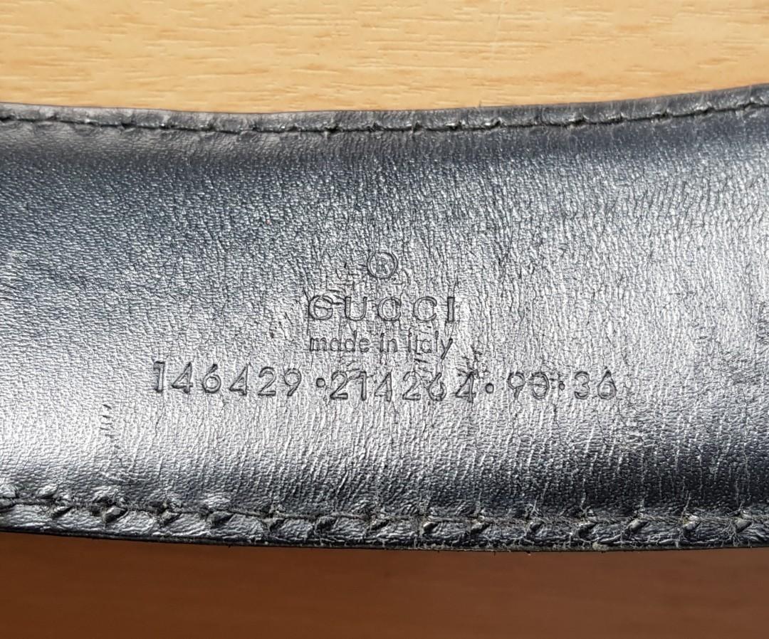 Gucci Belt - Genuine with serial number, Men's Fashion, Watches ...