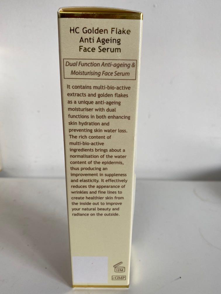 HC Golden Flake Anti Ageing Face Serum, Beauty & Personal Care, Face