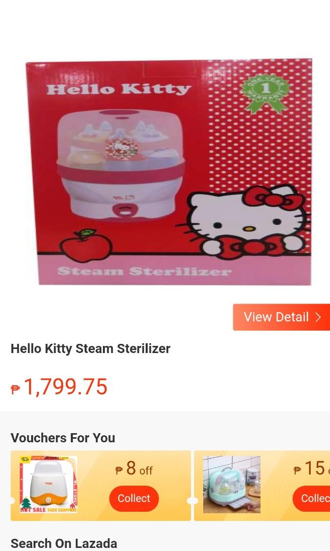 Hello Kitty baby bottle sterilizer, Babies & Kids, Nursing & Feeding