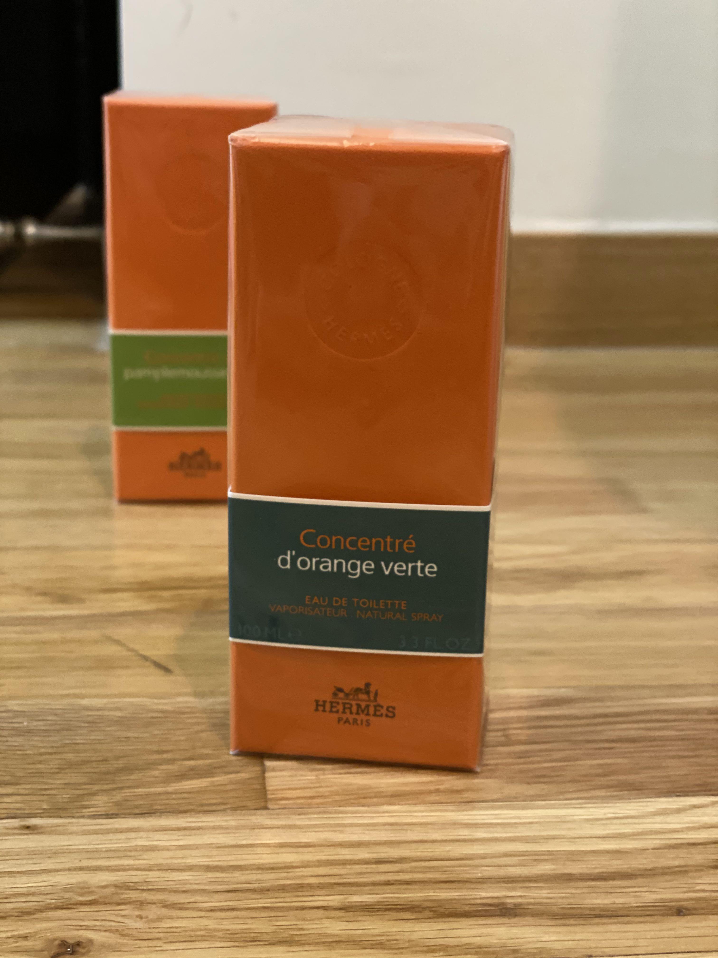 orange verte concentre hermes