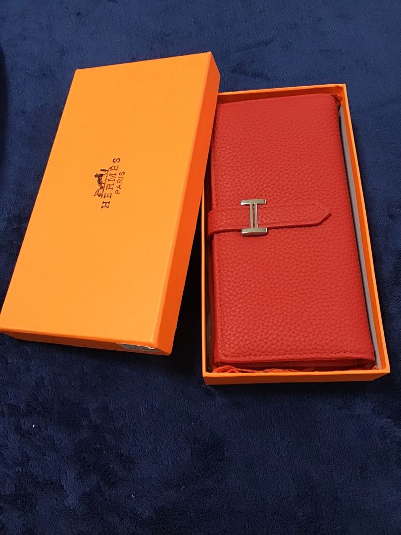 Hermes inspired long wallet premium quality Women s Fashion