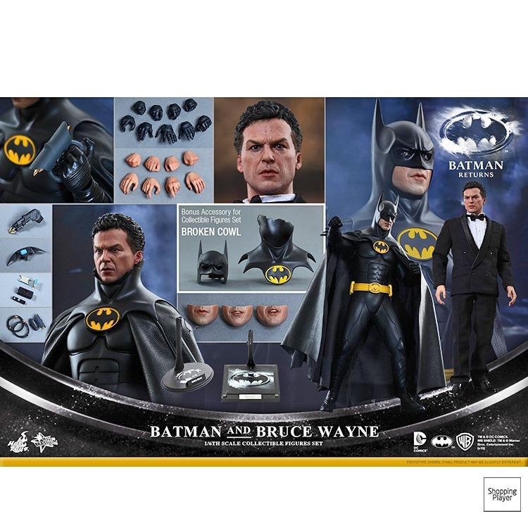 Hot Toys Batman & Bruce Wayne Returns MMS294, Hobbies & Toys, Collectibles  & Memorabilia, Fan Merchandise on Carousell