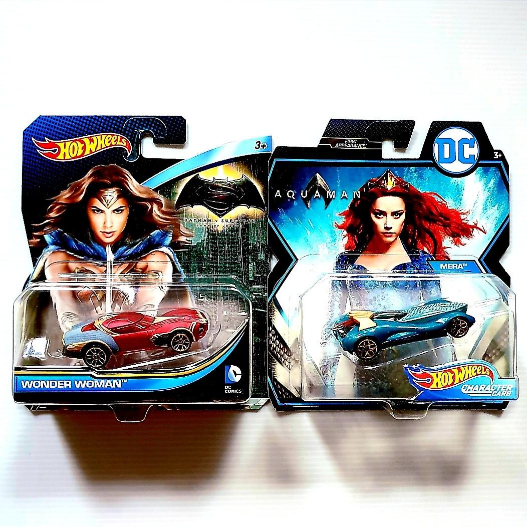 Hot Wheels Dc Comics Batman V Superman Wonder Woman Aquaman Mera First Appearance Hotwheels Character Cars Toys Games Bricks Figurines On Carousell Hot wheels first used the brand character car in 2010 with release of toy story 3 cars and race sets. hot wheels dc comics batman v superman
