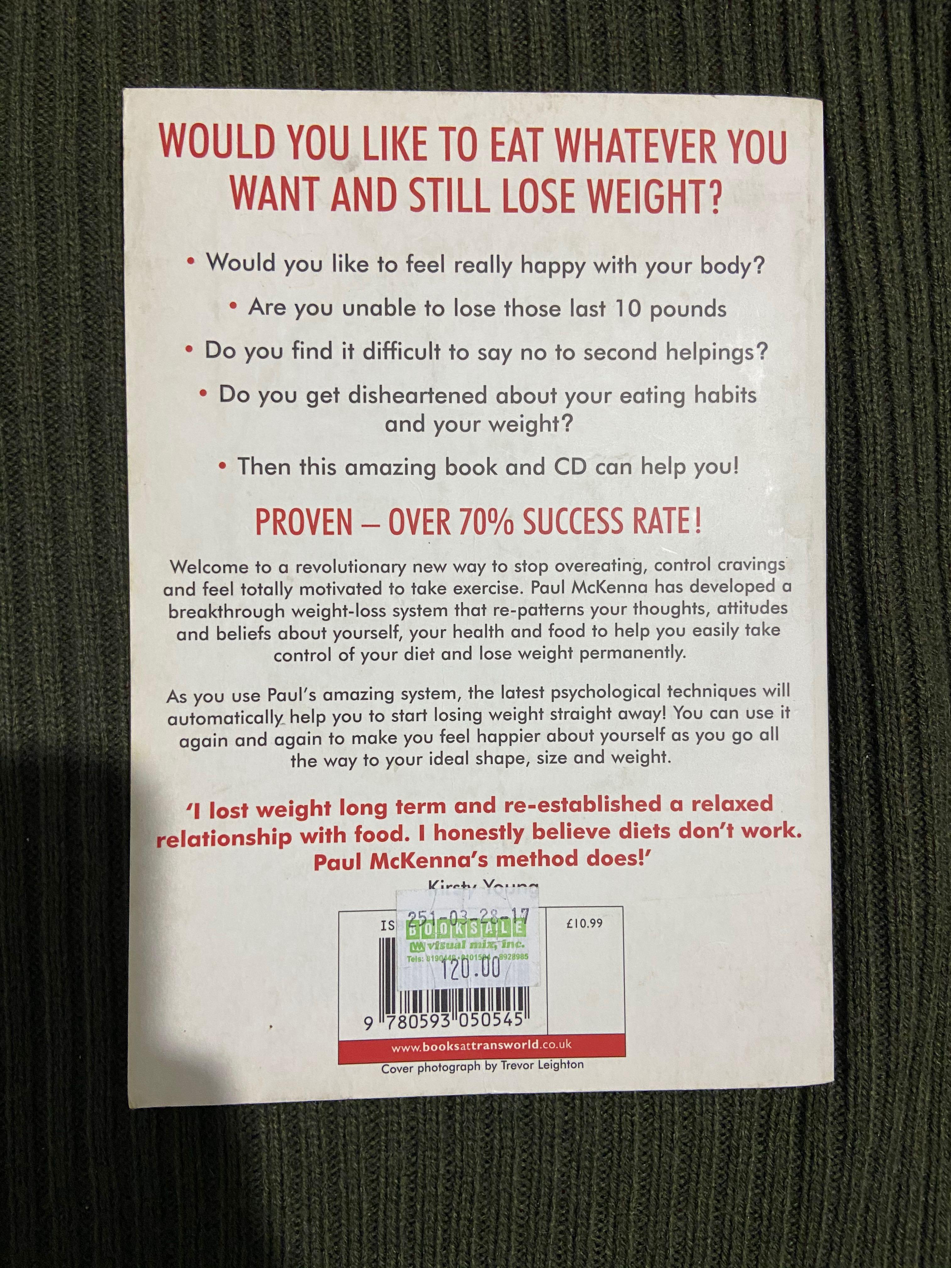 I Can Make You Thin By Paul McKenna Hobbies Toys Books Magazines I can make you thin by paul mckenna hobbies toys books magazines
