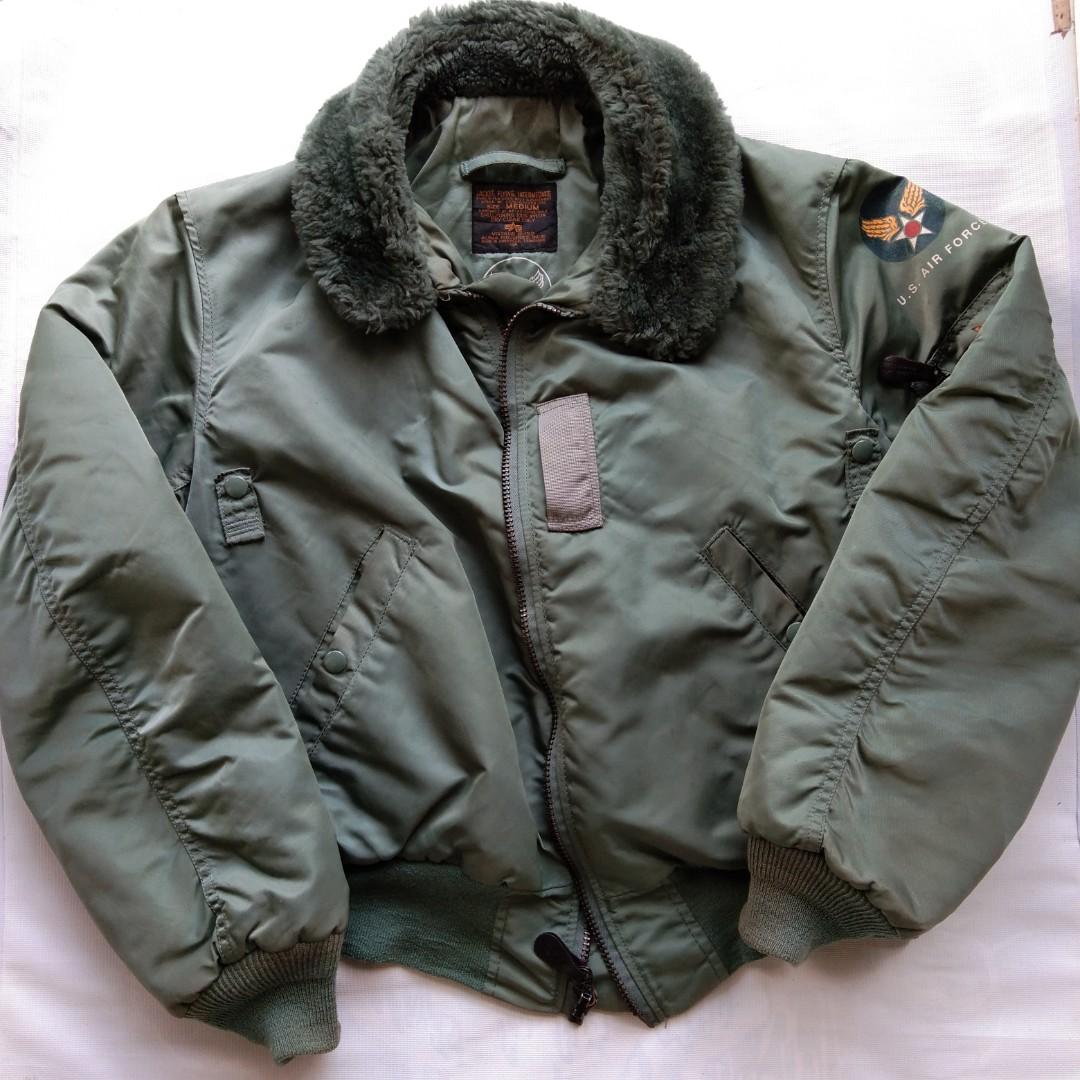 jaket alpha industries type b 15 Fesyen Pria Pakaian Atasan di
