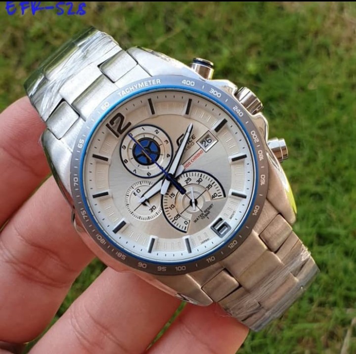 Jam Tangan Pria Merek Edifice EFR 528 Original BM Fullset 4.5cm Fesyen Pria Jam Tangan di Carousell