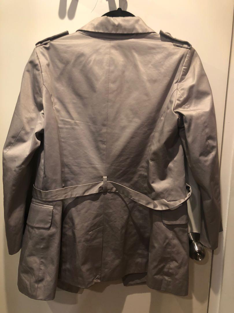 Kira Plastinina Trench Style Jacket (S), Women's Fashion, Coats ...