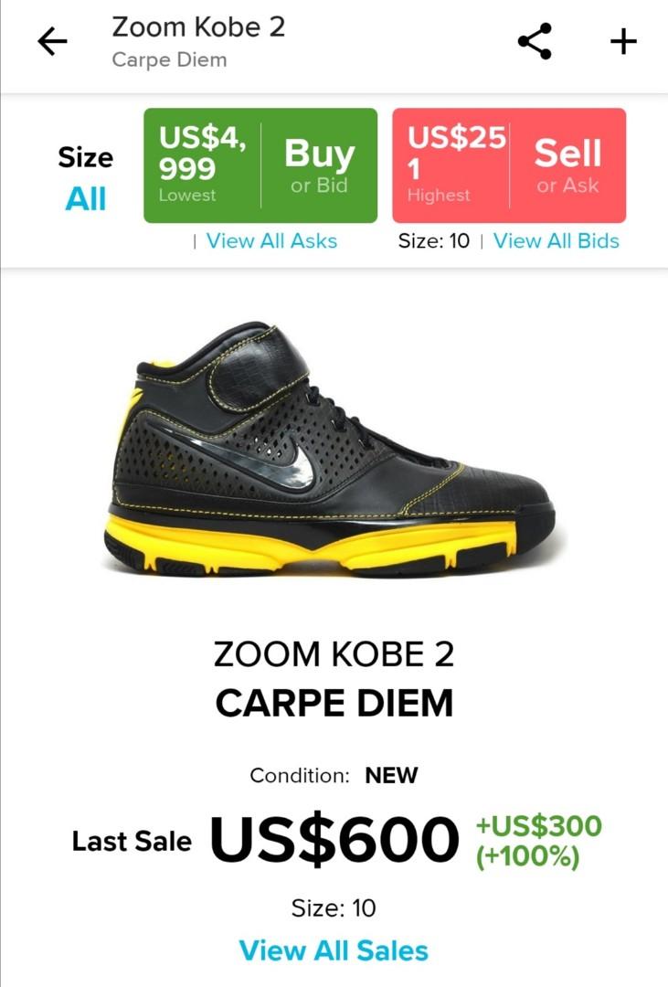 Kobe 2 carpe diem hot sale