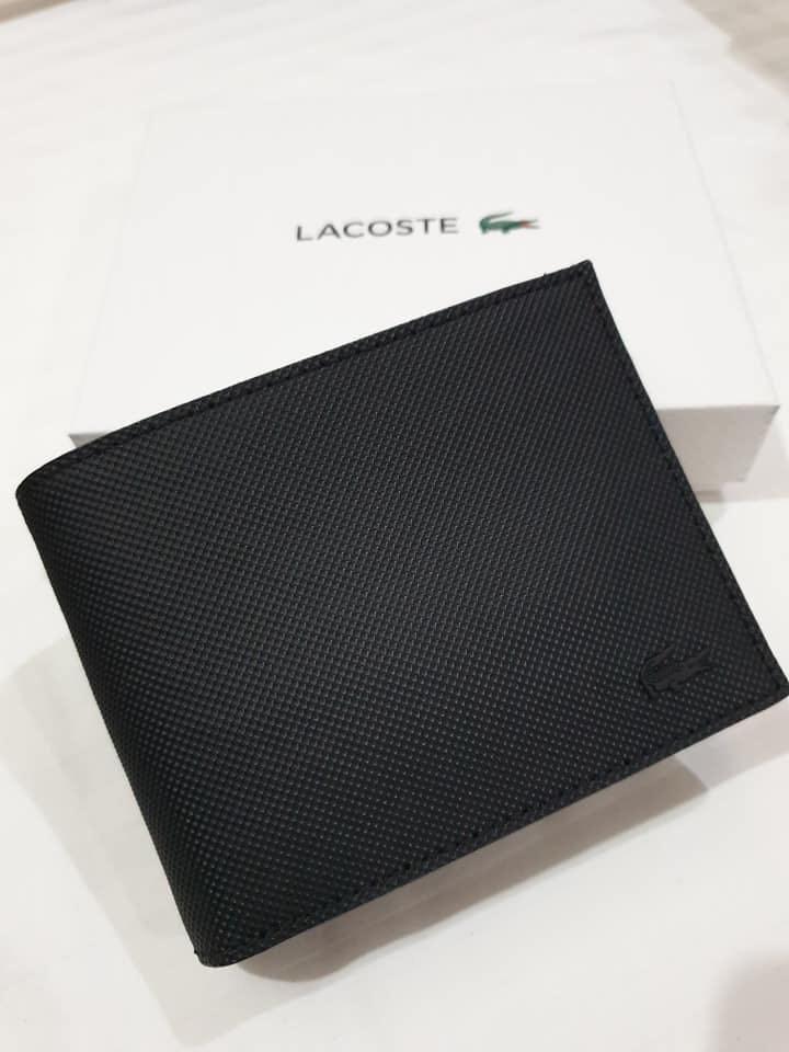 lacoste mens wallets