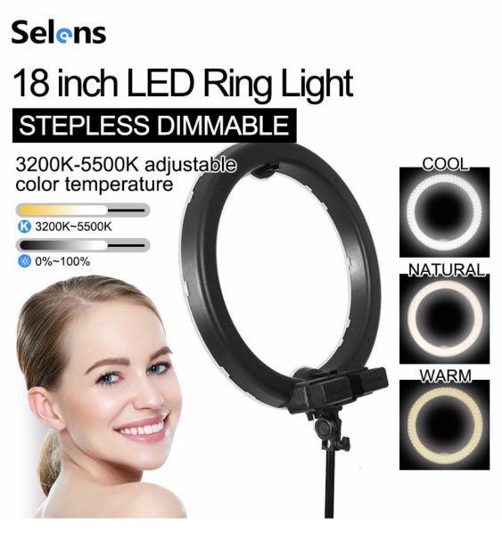 LED ring light for photography, Photography, Photography Accessories