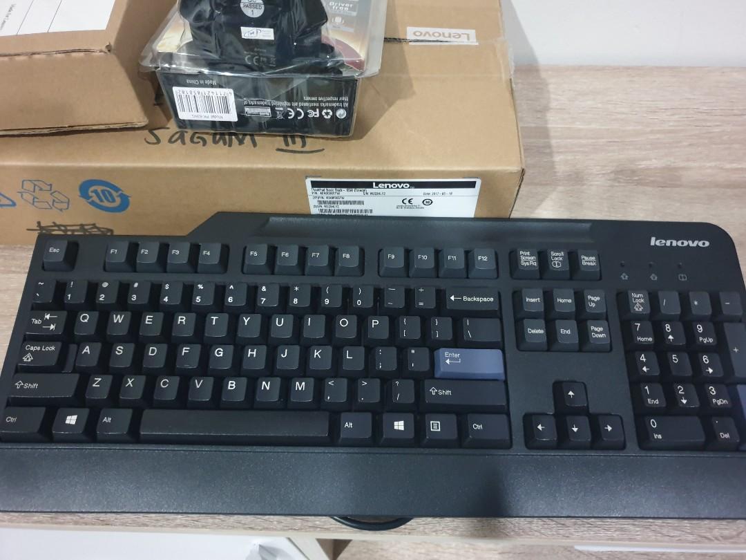 Lenovo basic dock Kensington lock, keyboard, mouse, webcam ALL IN