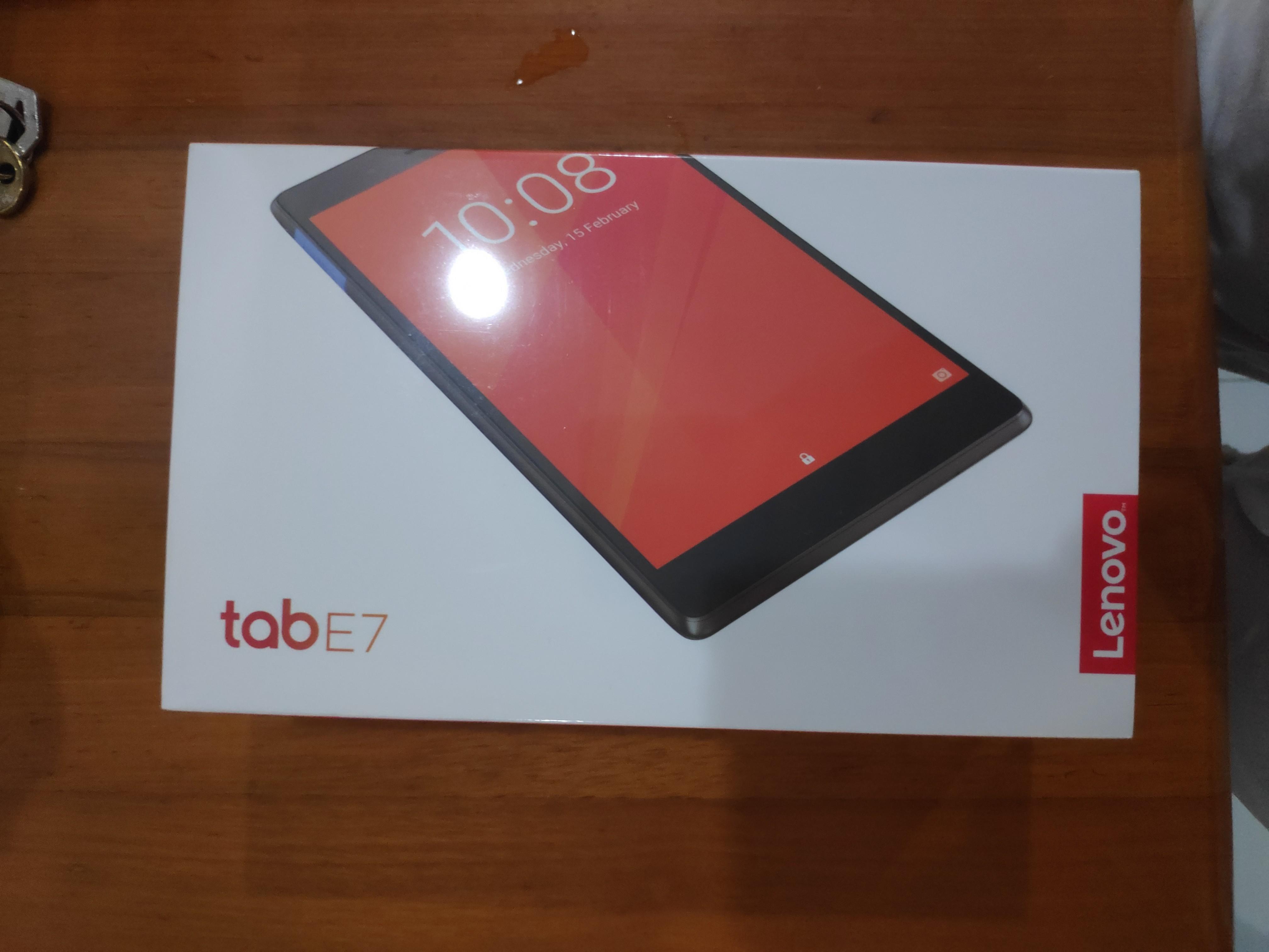 Lenovo Tab E7 Tablet Brand New Mobile Phones Tablets Others On Carousell