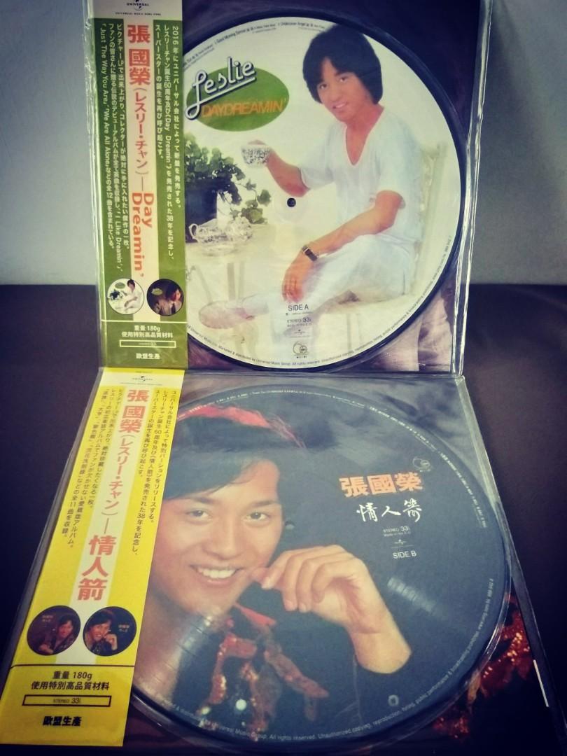 レコード レスリーチャン Leslie Cheung 張國榮 张国荣 一切隨風 LP
