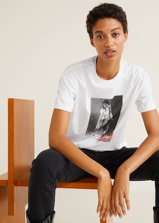 Mango michael jackson t shirt hotsell