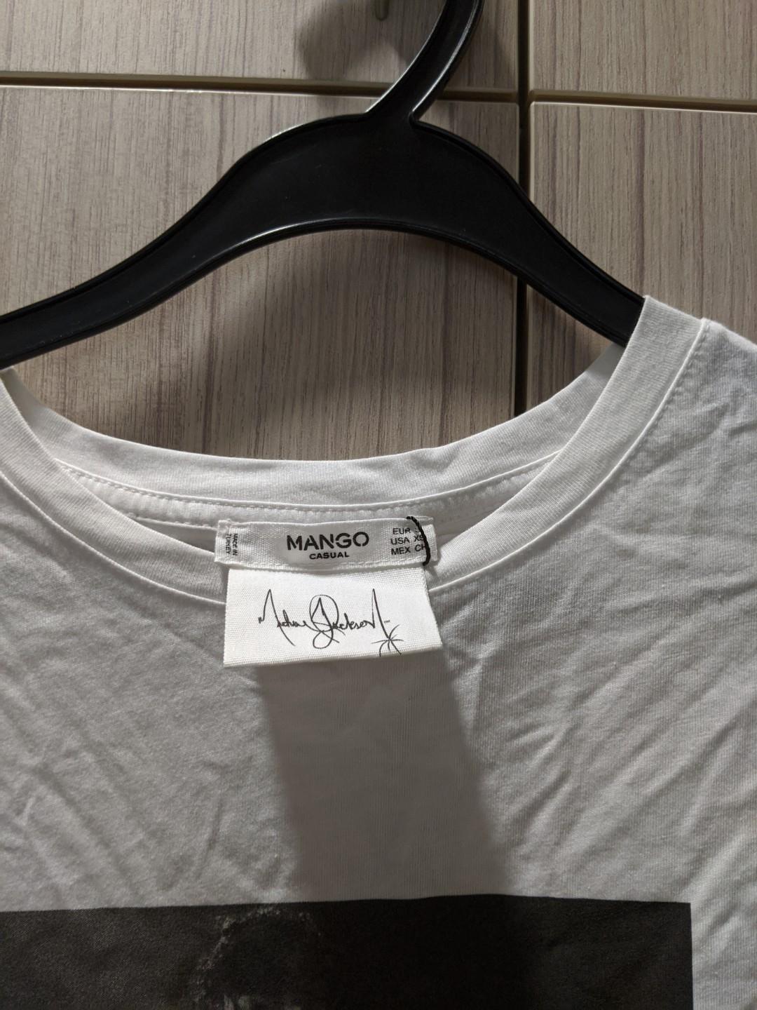 Mango michael hot sale jackson t shirt