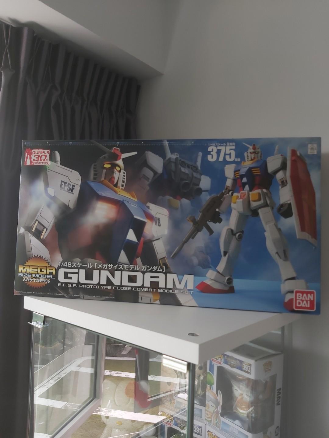 Mega Size Rx 78 2 Gundam 1 48 Toys Games Bricks Figurines On Carousell