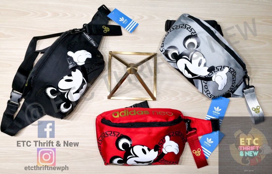 adidas mickey mouse bag